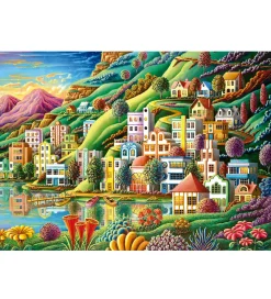 Educa Puslespil>Puslespil - 500 Brikker - Hidden Harbor