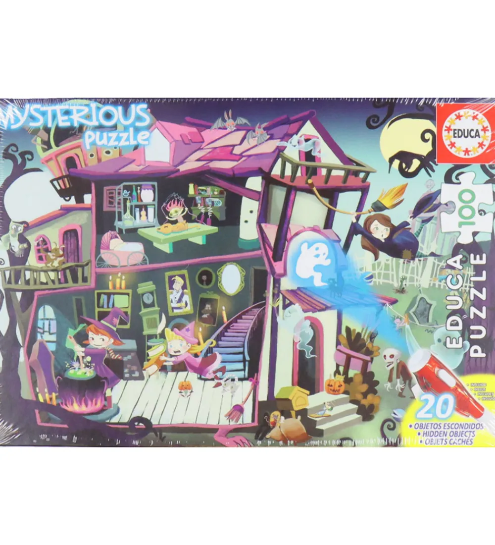 Educa Puslespil>Puslespil - 100 Brikker - Mysterious
