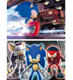 Educa Puslespil>Puslespil - 2x100 Brikker - Sonic Prime Neon