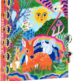 Eeboo Kreativ Leg|Bøger>Dagbog m. Lås - Bambi