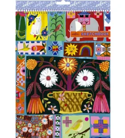 Eeboo Malebog>Skitseblok - Dutch Quilt Sampler