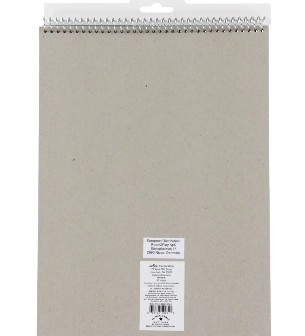 Eeboo Malebog>Skitseblok - Enhjørning