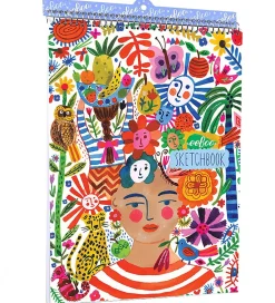 Eeboo Malebog>Skitseblok - Positivity