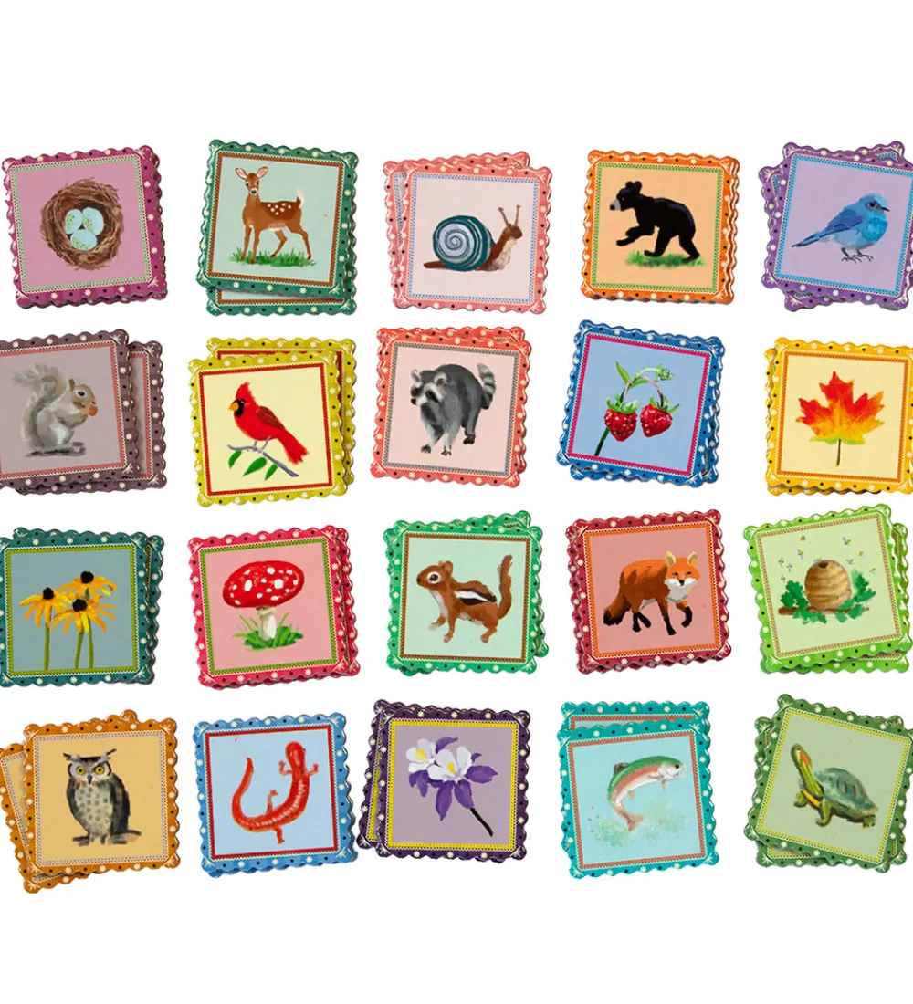 Eeboo Spil>Spil - Vendespil - Busy Woods