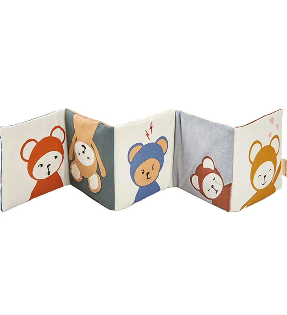 Fabelab Bøger>Stofbog - Bob Has Feelings - Multi Colours