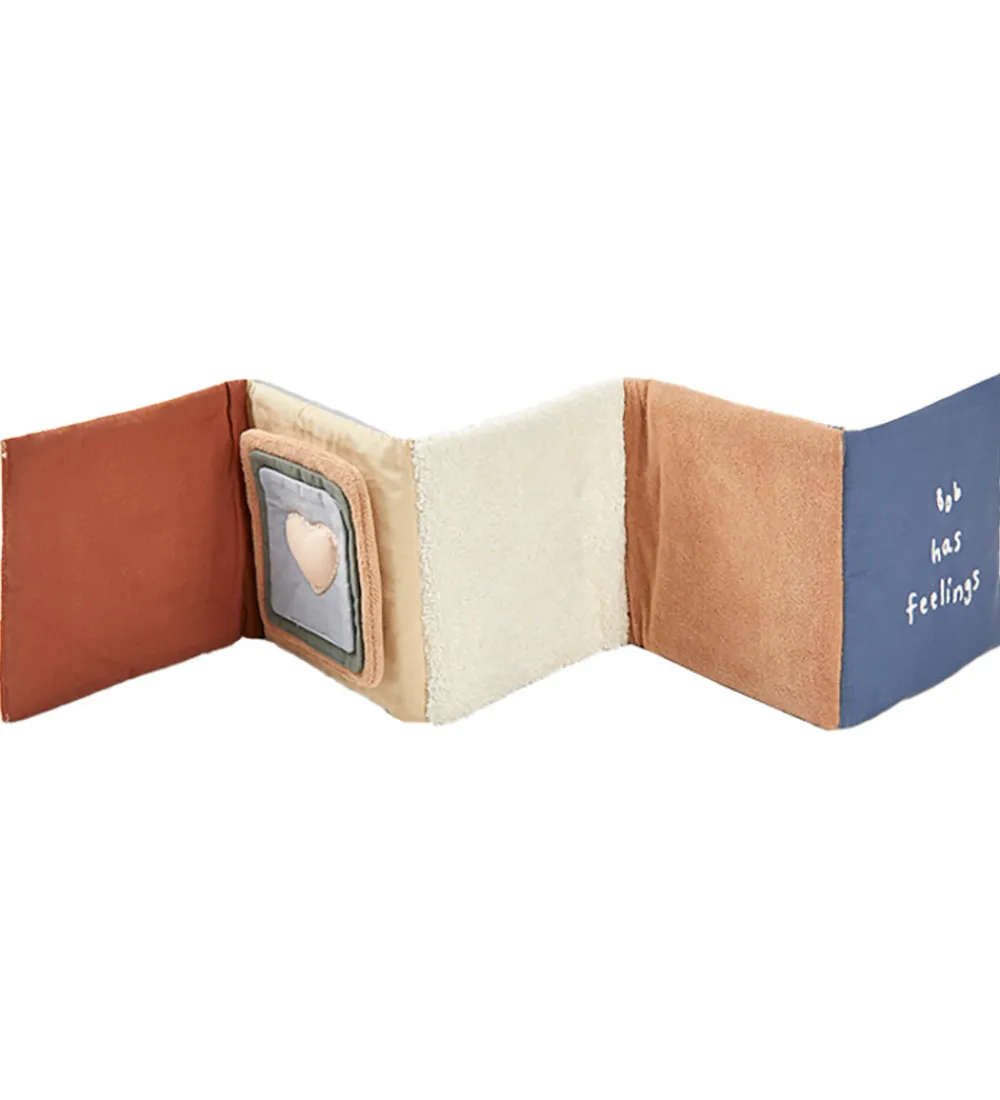 Fabelab Bøger>Stofbog - Bob Has Feelings - Multi Colours