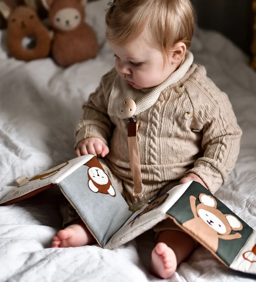 Fabelab Bøger>Stofbog - Bob Has Feelings - Multi Colours