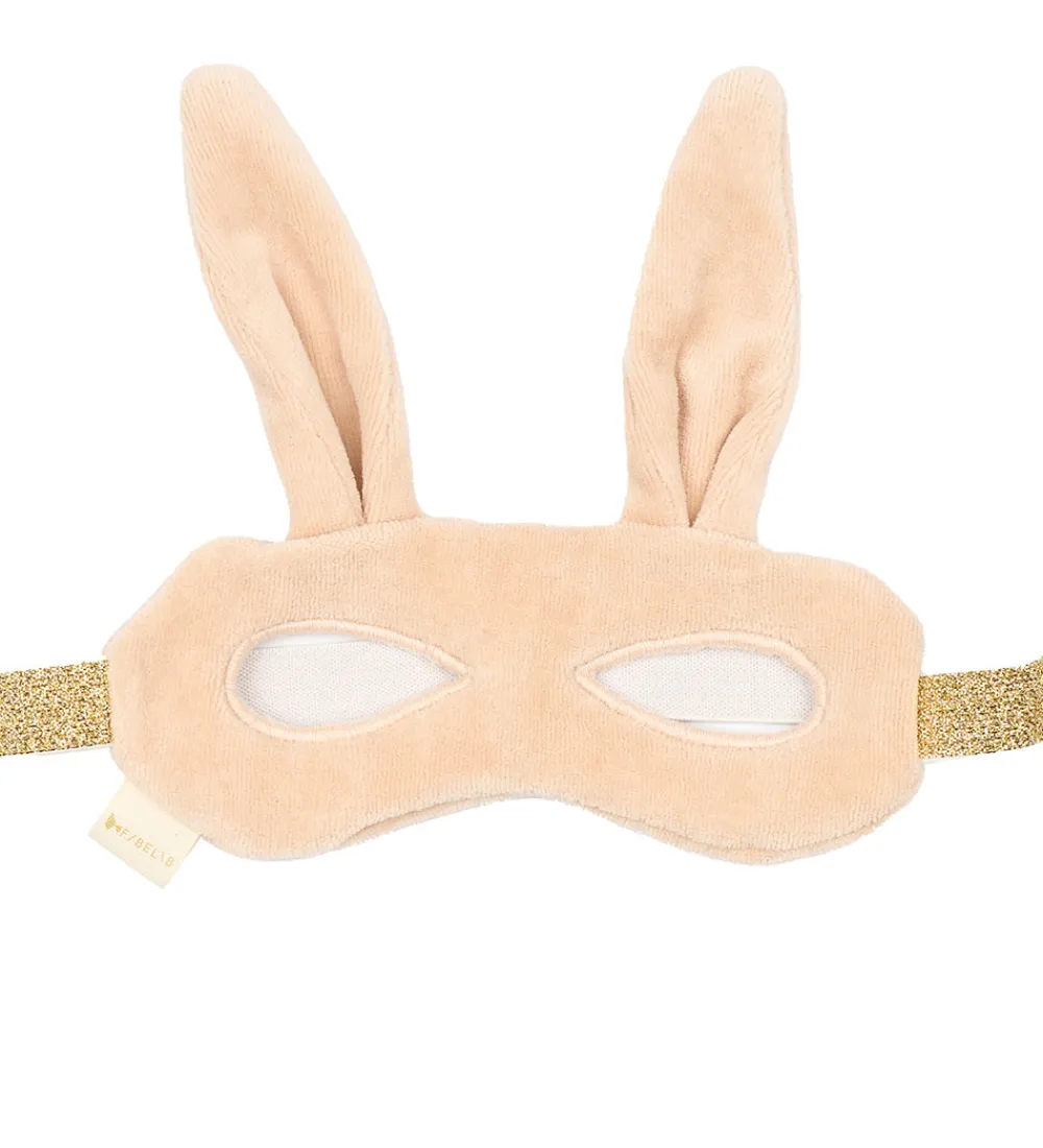Fabelab Rolleleg>Udklædning - Animal Mask - Bunny - Dusty Rose