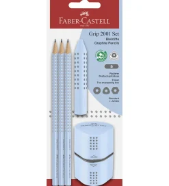 Faber-Castell Tuscher Og Farver>Blyantsæt - Grip 2001 - 5 Dele - Sky Blue
