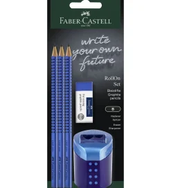Faber-Castell Tuscher Og Farver>Blyantsæt - Roll On - 5 Dele - Sky Blue