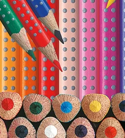 Faber-Castell Tuscher Og Farver|Maling>Farveblyanter - Grip - Akvarel - 12 stk - Multi