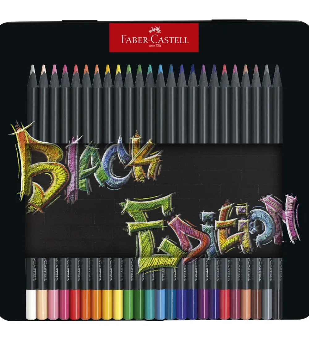 Faber-Castell Tuscher Og Farver>Farveblyanter - Trekantet - 24 stk - Multi