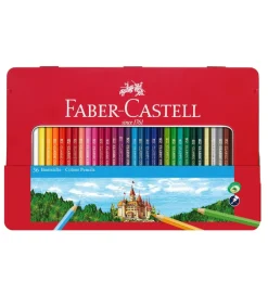Faber-Castell Tuscher Og Farver>Farveblyanter - Slot - 36 stk - Multifarvet