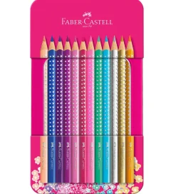 Faber-Castell Tuscher Og Farver>Farveblyanter - Grip - 12 stk - Sparkle
