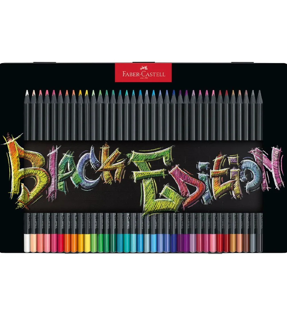 Faber-Castell Tuscher Og Farver>Farveblyanter - Trekantet - 36 stk - Multifarvet