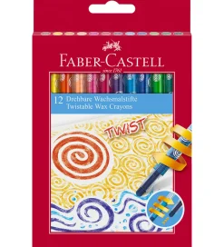 Faber-Castell Tuscher Og Farver>Farvekridt - Twistable - 12 stk