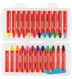 Faber-Castell Tuscher Og Farver>Farvekridt - 24 stk - Multi