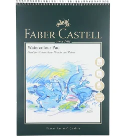 Faber-Castell Maling|Malebog>Maleblok - Akvarel - 10 ark - A3