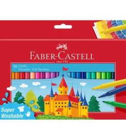 Faber-Castell Tuscher Og Farver>Tuscher - Børn - 50 stk. - Multifarvet