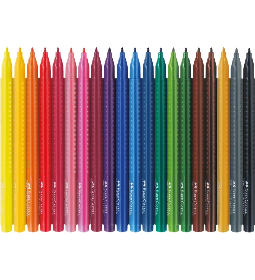 Faber-Castell Tuscher Og Farver>Tuscher - Grip - 20 stk - Multifarvet