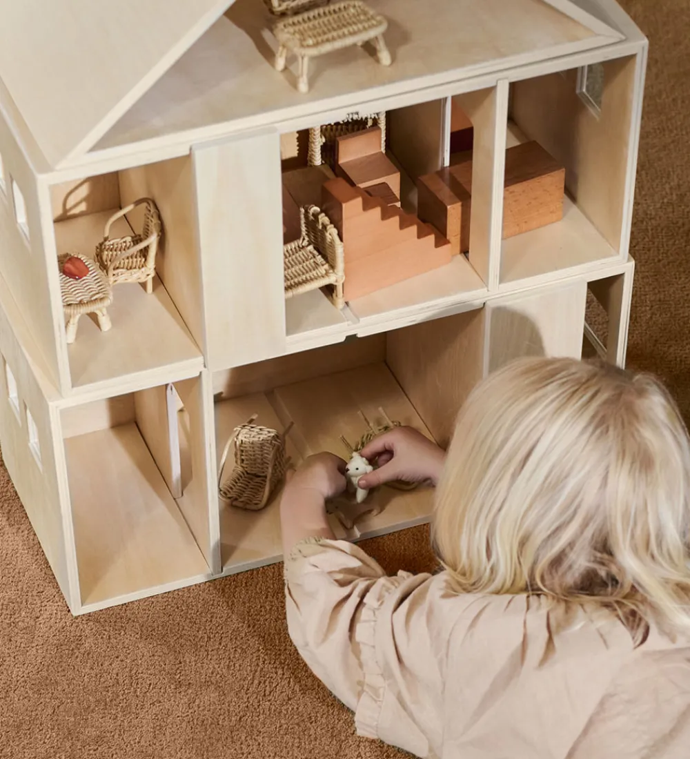 Ferm Living Dukker Og Tilbehør>Dukkehus - Toro - Natural