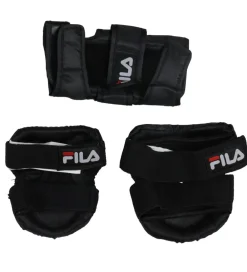 Fila Rulleskøjter>Beskyttelsessæt - Sort