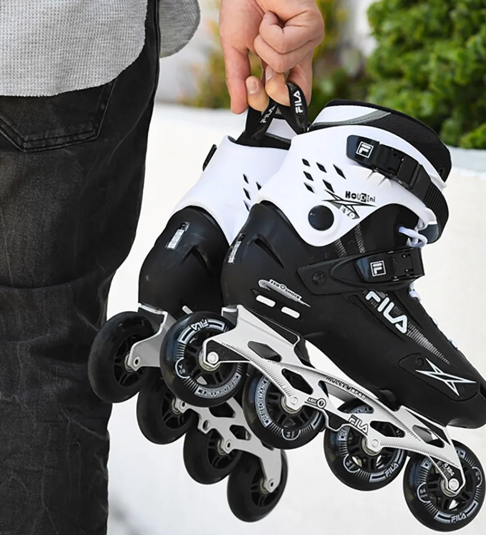 Fila Rulleskøjter>Rulleskøjter - Houdini Evo - Sort/Hvid - Inliner