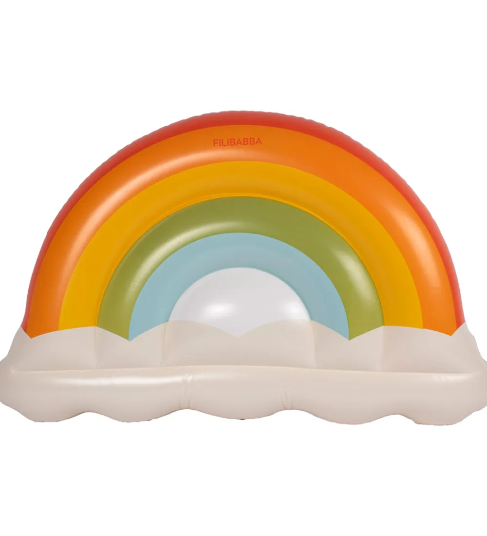 Filibabba Udeleg Og Udendørs Legetøj|Badedyr>Bademadras - 124x78 cm - Regnbue