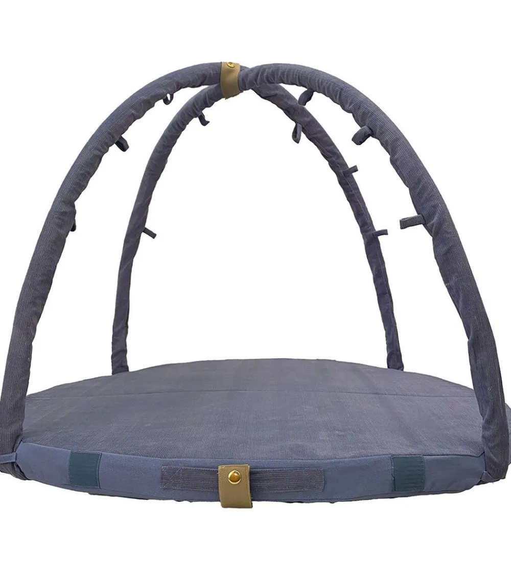 Filibabba Aktivitetsstativer>Multimadras - Loui - Ø90 cm - Warm Blue