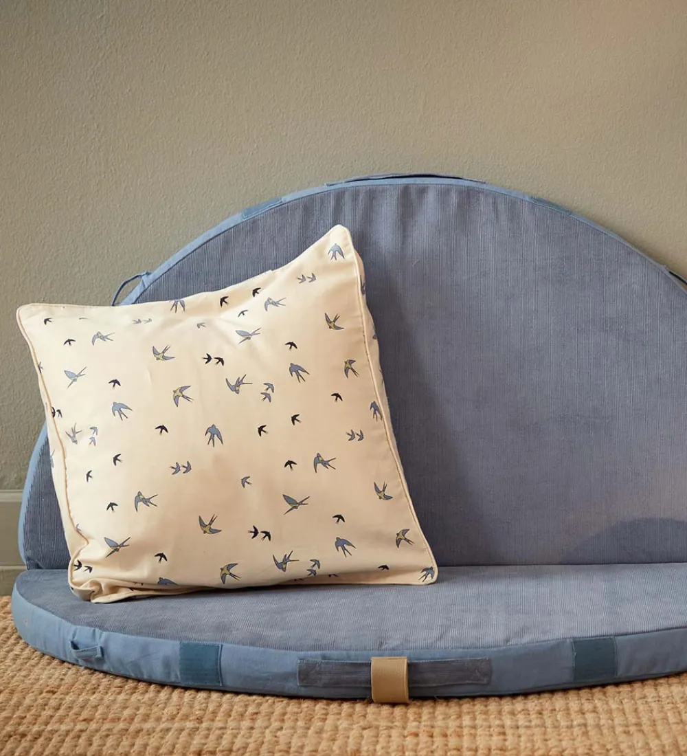 Filibabba Aktivitetsstativer>Multimadras - Loui - Ø90 cm - Warm Blue