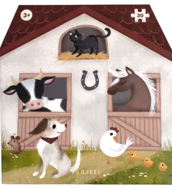 Filibabba Puslespil>Puslespil - 30 Brikker - Bondegården