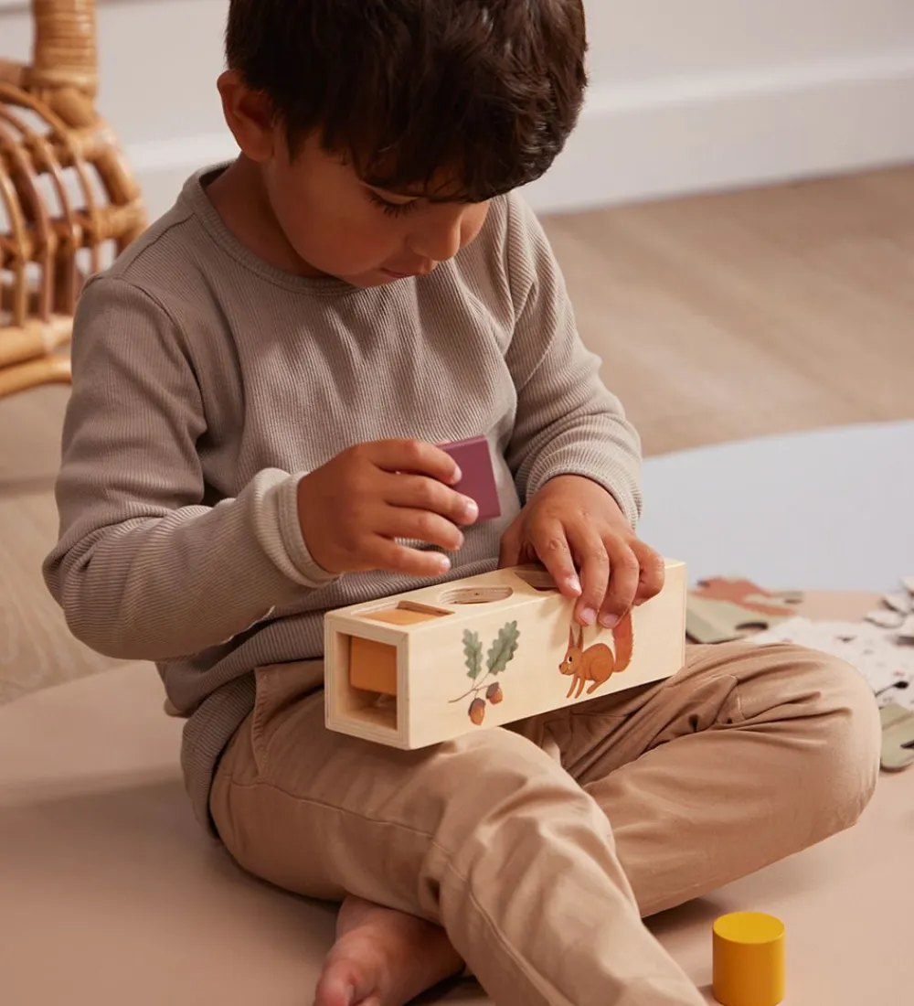 Filibabba Puttekasser|Trælegetøj>Puttekasse - Træ