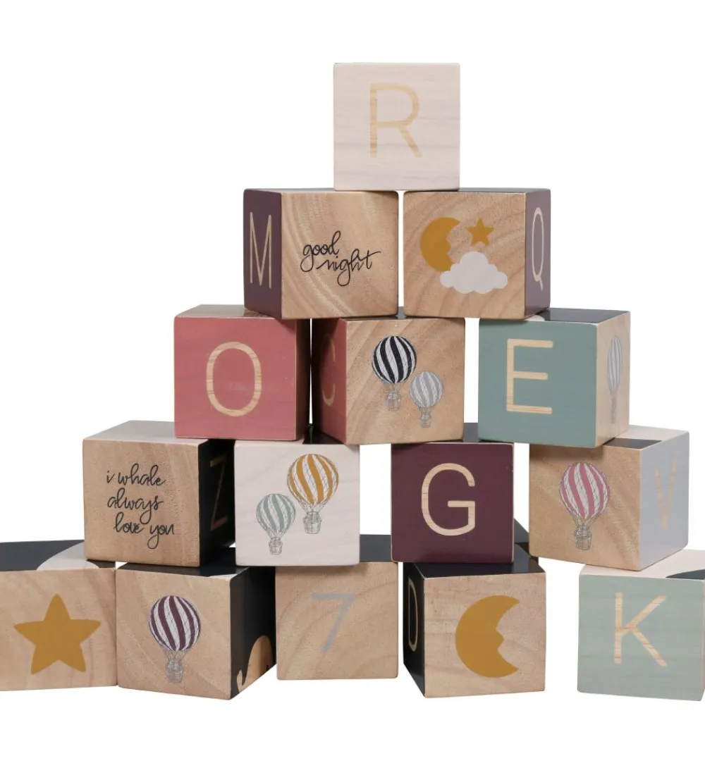 Filibabba Stablelegetøj>Stableklodser - Træ