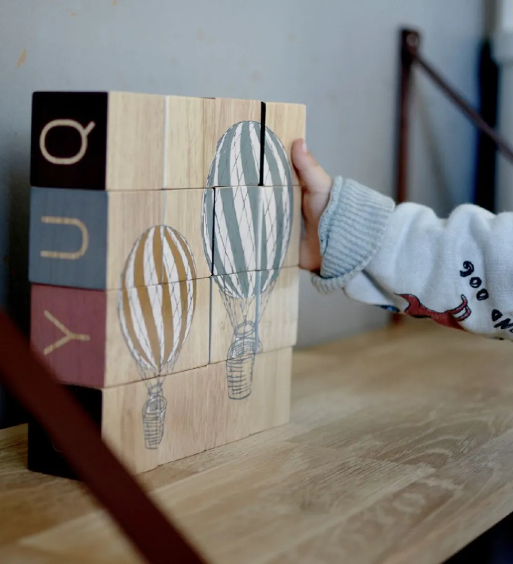 Filibabba Stablelegetøj>Stableklodser - Træ