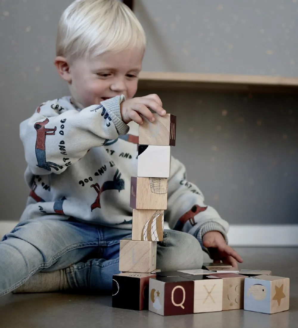 Filibabba Stablelegetøj>Stableklodser - Træ