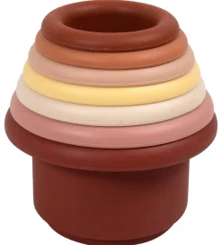 Filibabba Stablelegetøj>Stablekopper - Rose