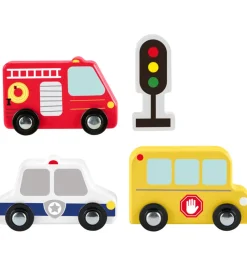 Fisher-Price Biler, Tog Og Køretøjer|Trælegetøj>Fisher Price Biler - Træ - Små Køretøjer