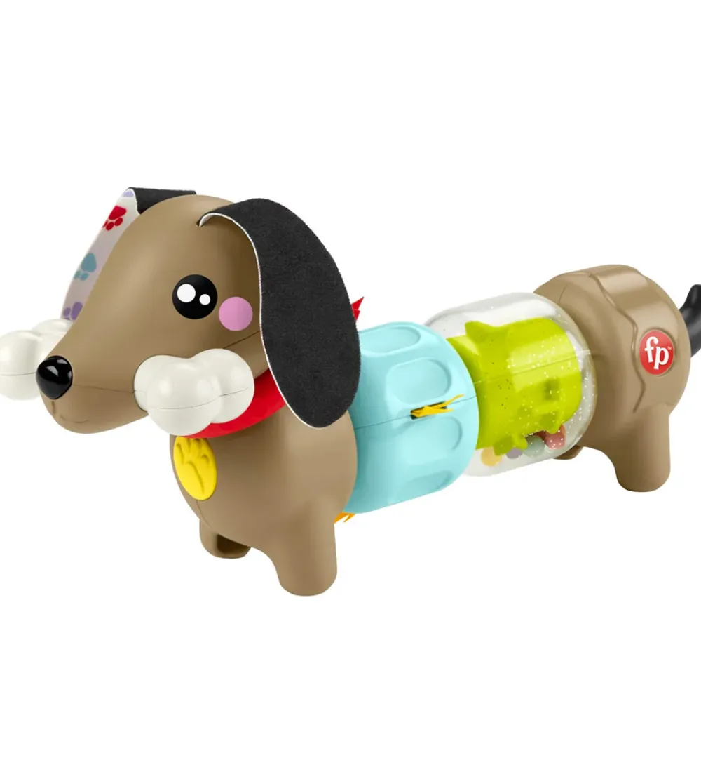Fisher-Price Aktivitetslegetøj>Aktivitetlegetøj - Click & Spin - Hundehvalp