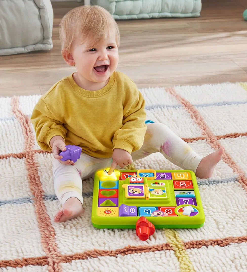 Fisher-Price Aktivitetslegetøj>Aktivitetslegetøj - Roll & Spin Game Board