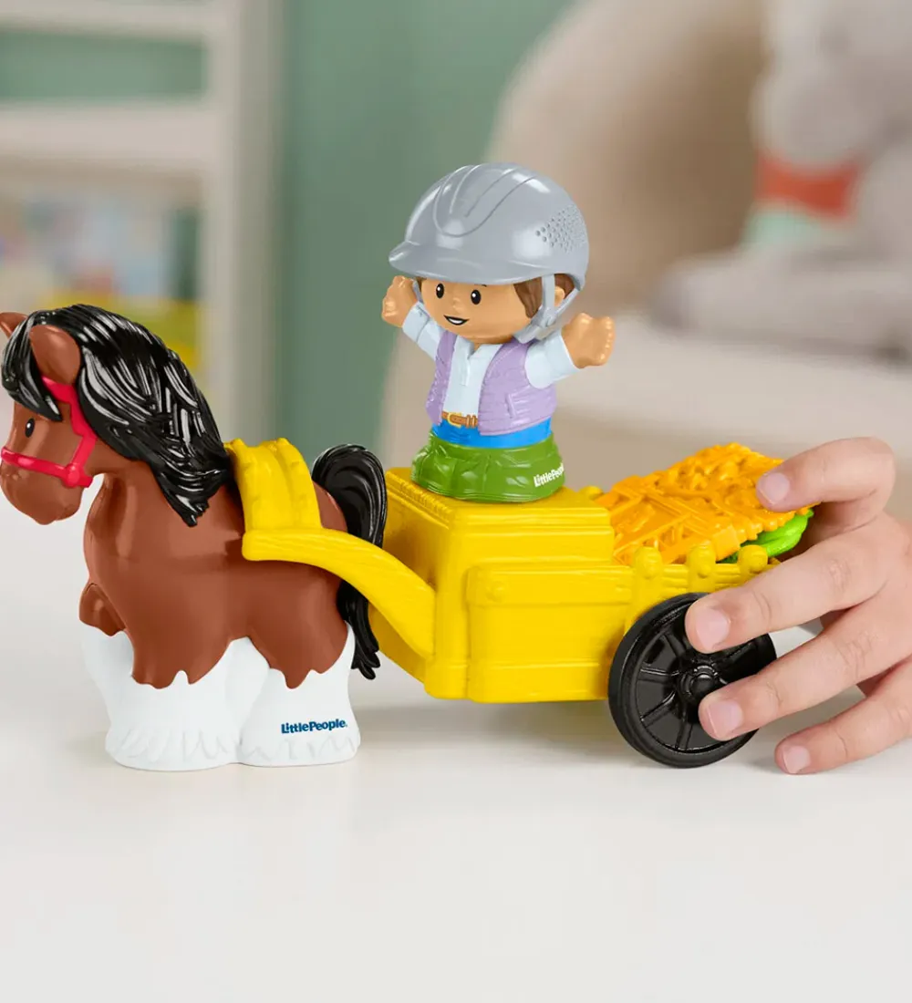 Fisher-Price Stablelegetøj|Babylegetøj>Legetøj - Little People - Friendly Horse Stable