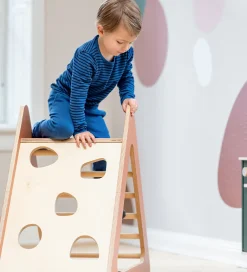 Flexa Aktivitetslegetøj>Legetårn - Midi - Play - 83,7x45,6x73,6 cm - Blush/Birch P