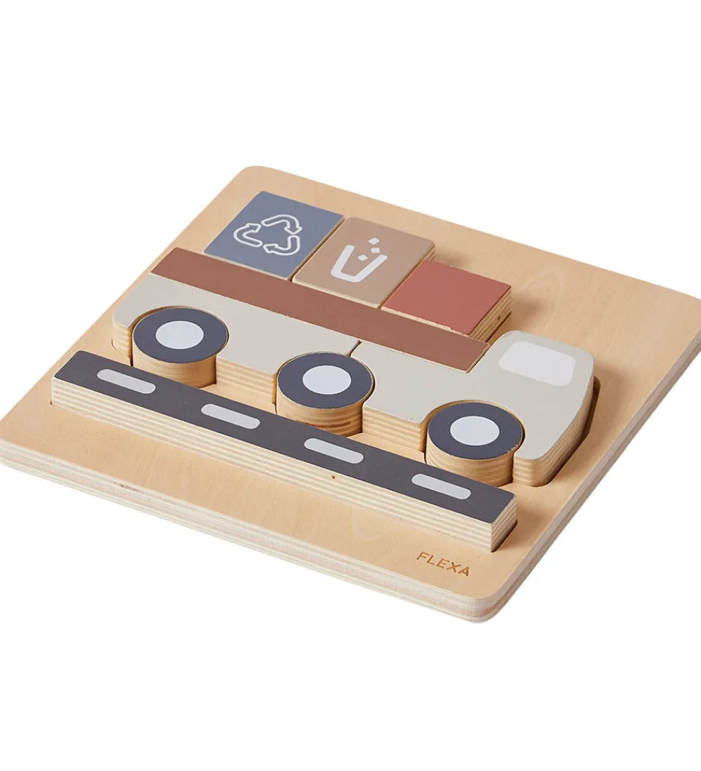 Flexa Puslespil>Play Puslespil - 9 Brikker - Lastbil