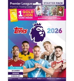 Fodboldkort Samlekort>- Topps Premier League Starter Pack