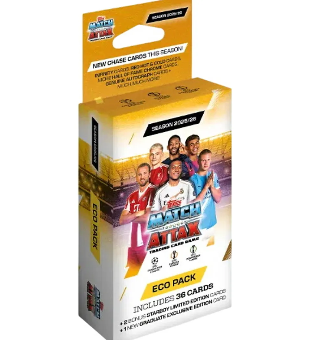 Fodboldkort Samlekort>- UCL/UEL/UECL 2025/26 - Eco Pack