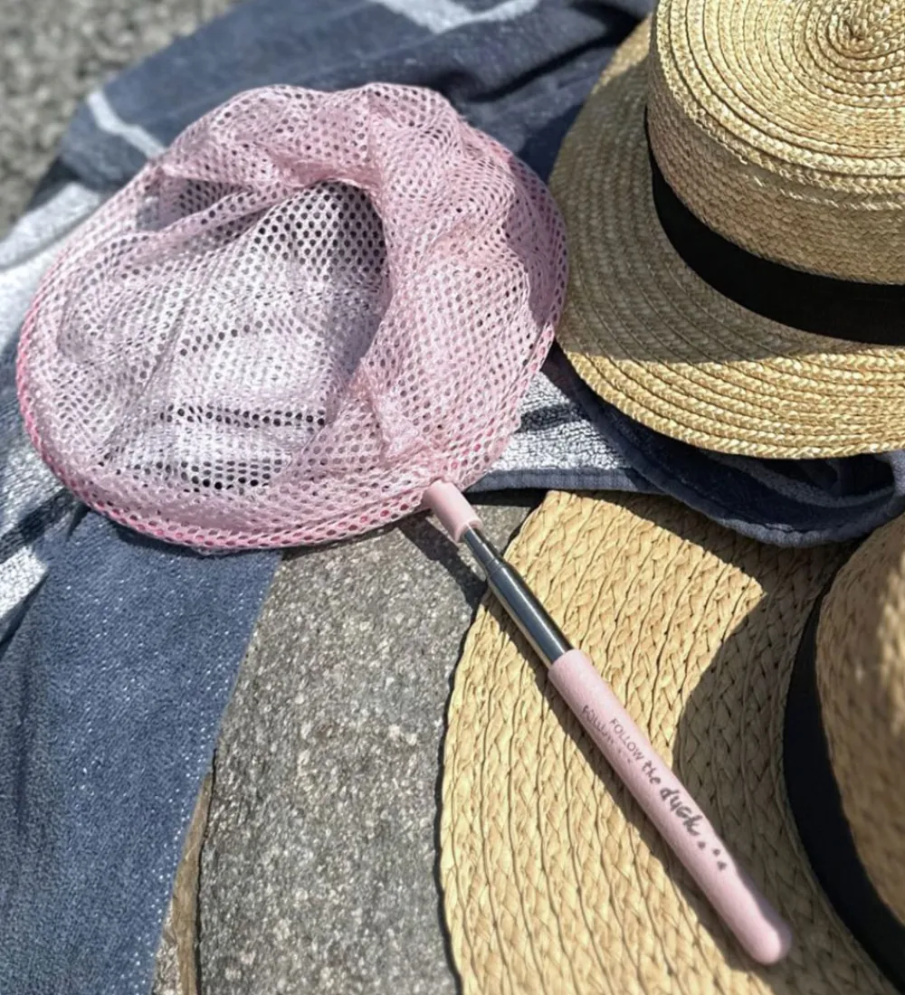 Follow the Duck Udeleg Og Udendørs Legetøj|Strandlegetøj>Net - Telescopic Net - Blush Rose