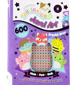 Forlaget Bolden Kreativ Leg|Bøger>Aktivitetsbog - Squishmallows Jewel Art - DA