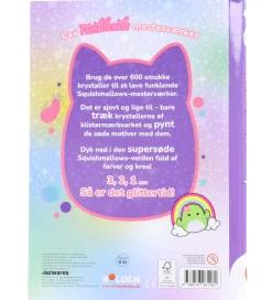 Forlaget Bolden Kreativ Leg|Bøger>Aktivitetsbog - Squishmallows Jewel Art - DA