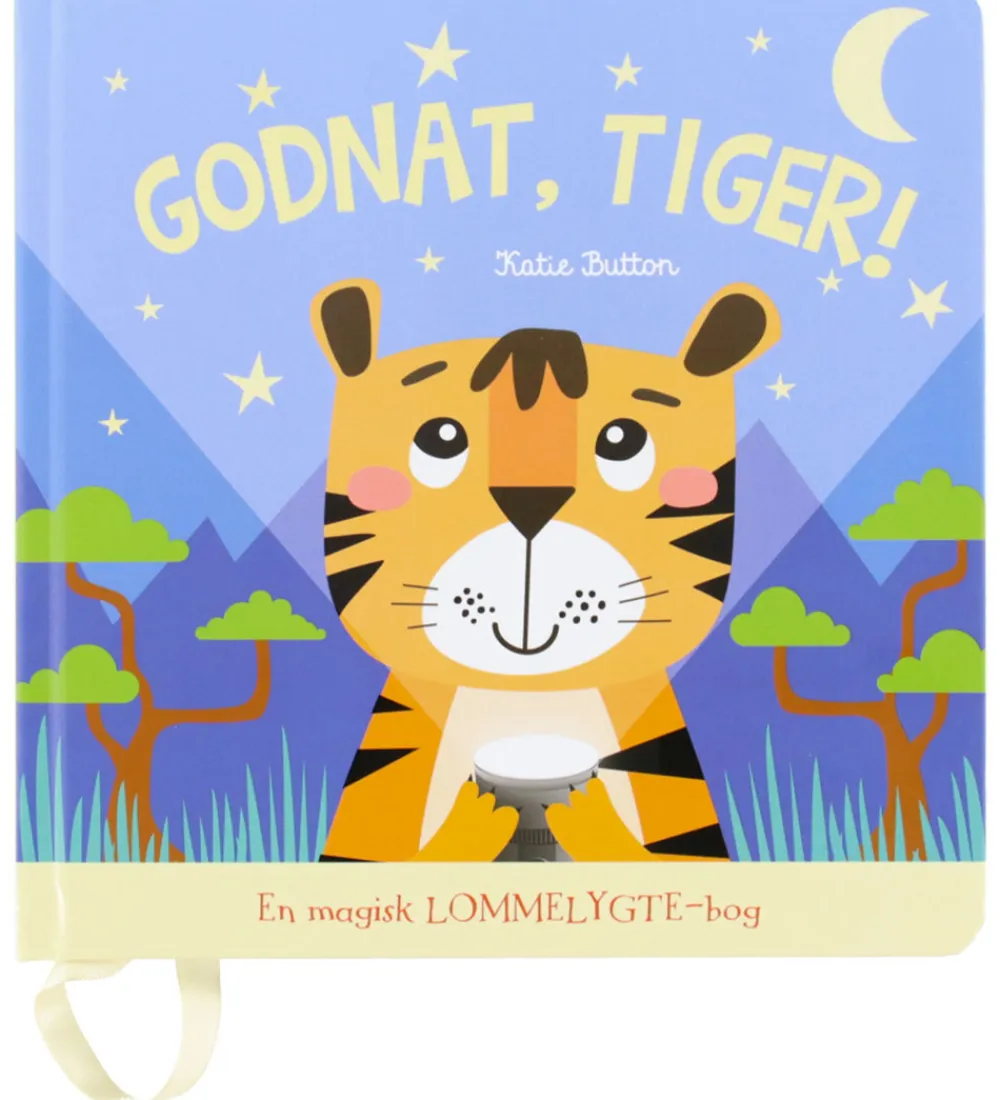 Forlaget Bolden Bøger>Billedbog - Godnat, Tiger! - Lommelygtebog