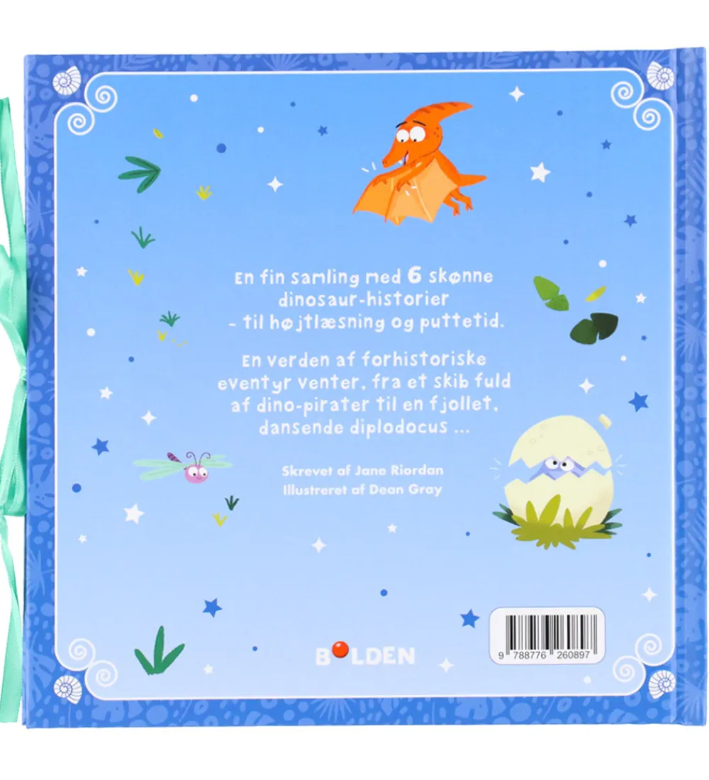 Forlaget Bolden Bøger>Bog - 5 Minutters Dinosaur-Historier - DA