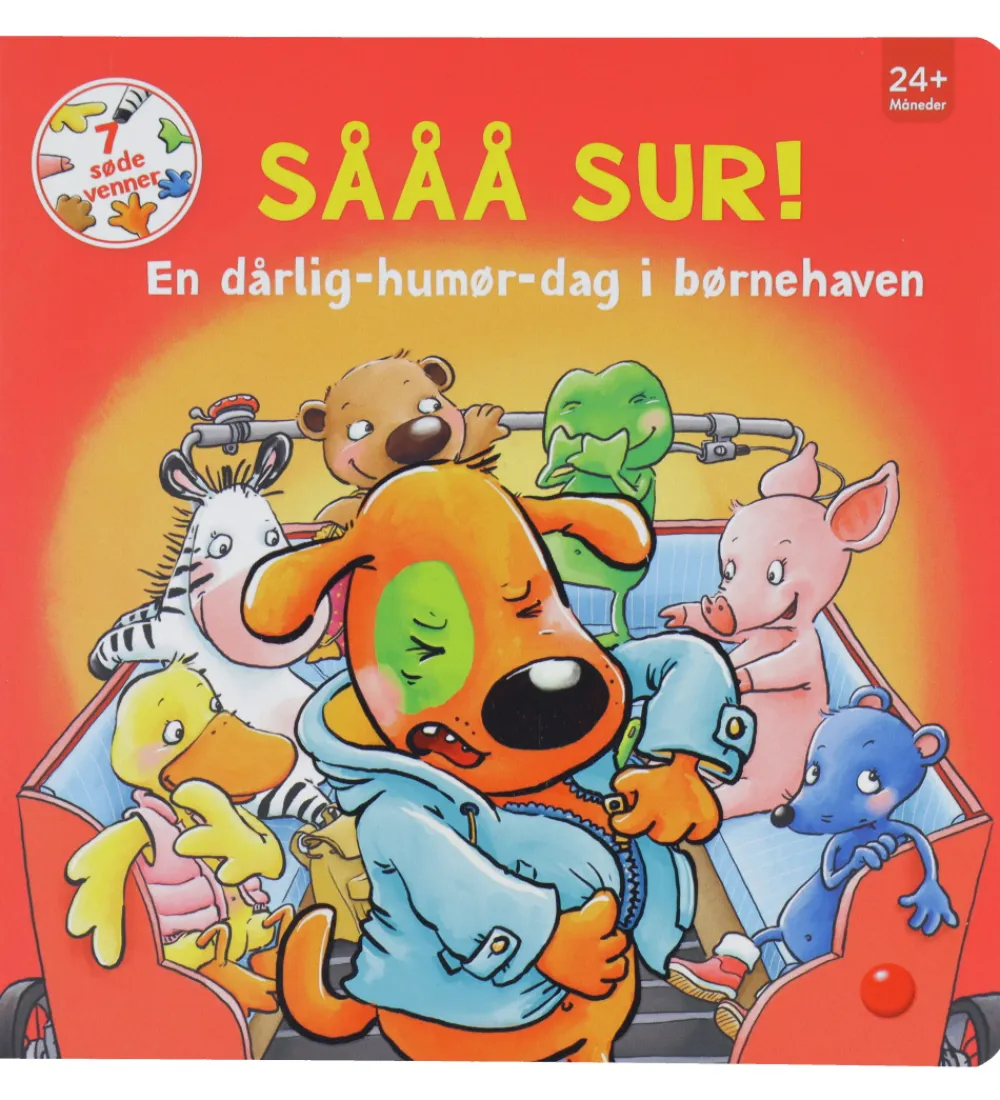 Forlaget Bolden Bøger>Bog - 7 Søde Venner - Sååå Sur!